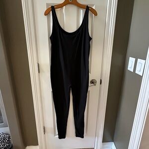 Black Sleeveless Jumpsuit